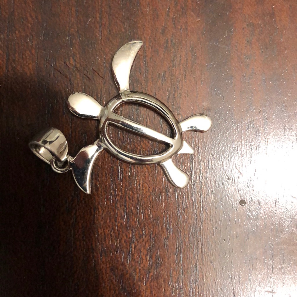 Silver Turtle Charm